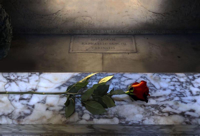 UNA ROSA PER RAFFAELLO APRE LE CELEBRAZIONI PER I 500 ANNI DALLA MORTE