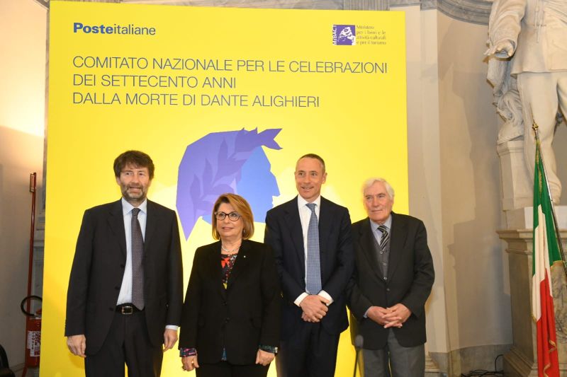 POSTE SOSTIENE LE CELEBRAZIONI PER I 700 ANNI DI DANTE ALIGHIERI