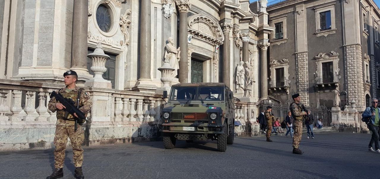 Arriva l’esercito. Anche nel Calatino e in provincia di Catania