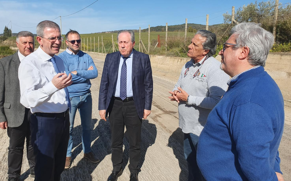 Avviati i lavori sulla Caltagirone mare. Sopralluogo assessore regionale alla Mobilità MarcoFalcone