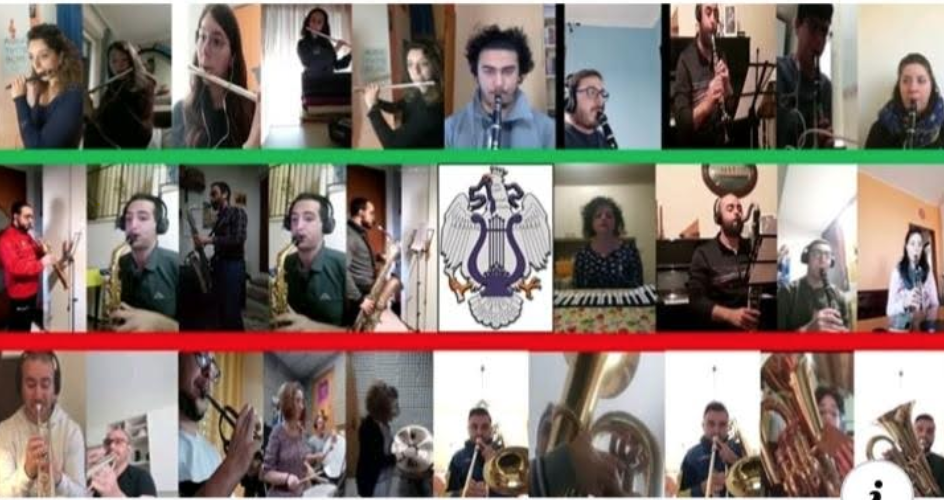 Coronavirus: la musica come medicina dello spirito. “Azzurro” suonato dall’associazione musicale Sturzo. VIDEO