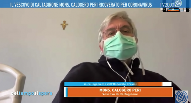 Il vescovo Peri parla in video, per la prima volta, dall’ospedale. In lacrime: “Nudo davanti a Dio”. GUARDA VIDEO