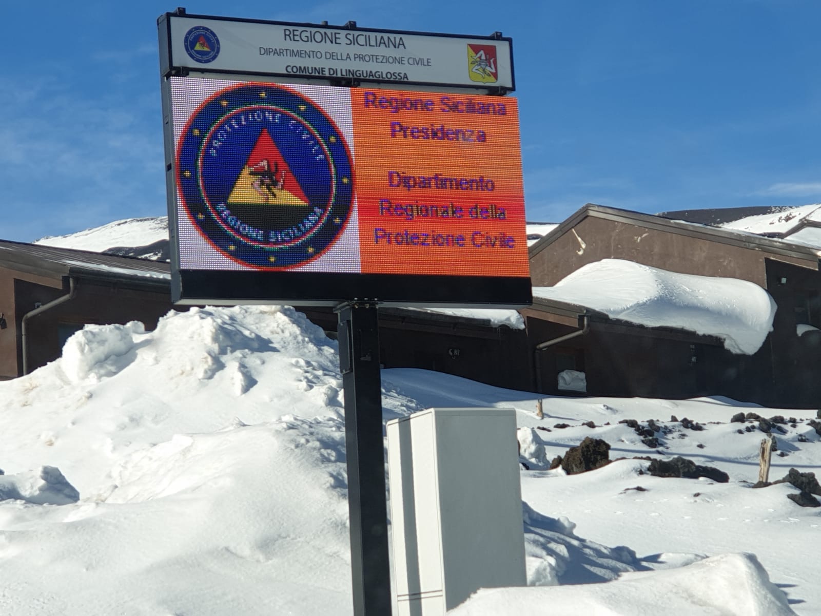 Etna: sicurezza, completata rete di pannelli informativi
