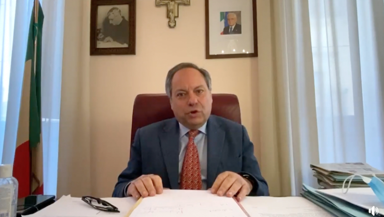 Sindaco Ioppolo: “Si teme ripresa contagi. Continuate ad essere responsabili”. Ancora 32 i ricoverati in ospedale. VIDEO