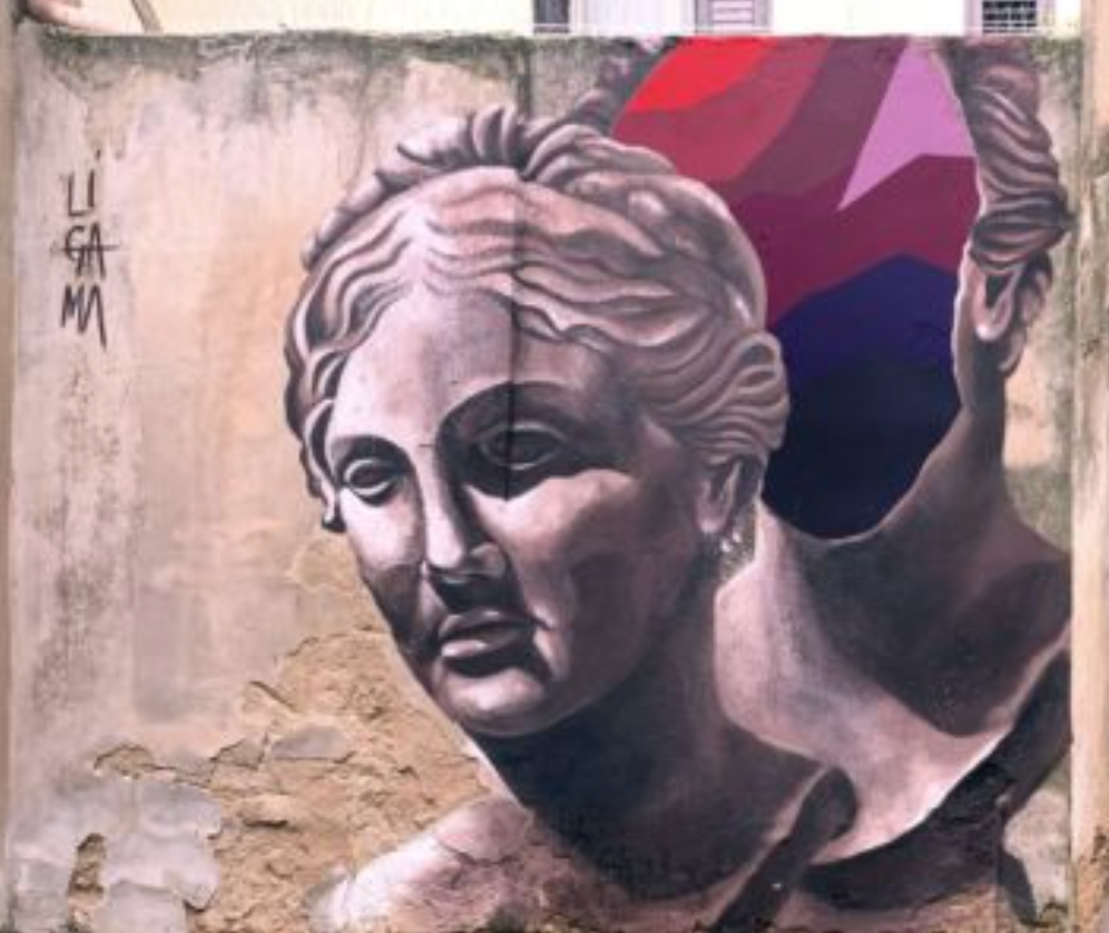 L’artista calatino della street art, Ligama, firma il murales della Resistenza. Ad Empoli