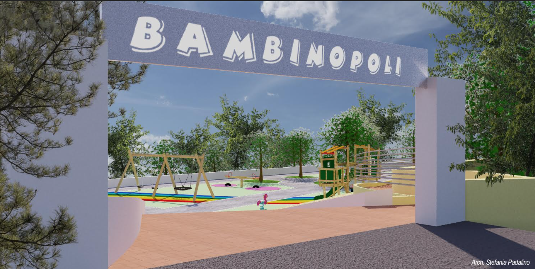 Bambinopoli della Villa comunale, domani la consegna dei lavori all’impresa