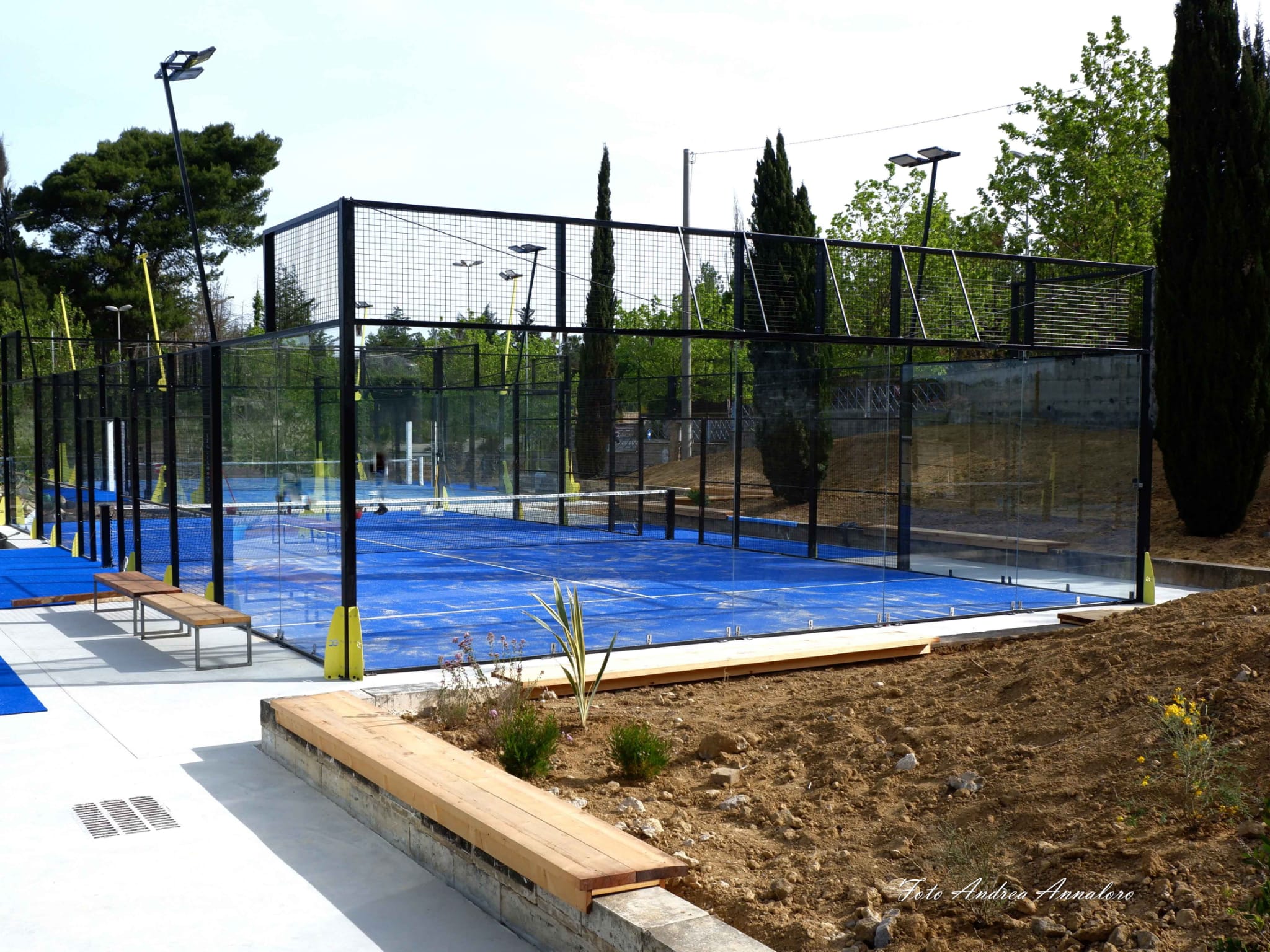 Inaugurati i primi tre campi di padel a Caltagirone