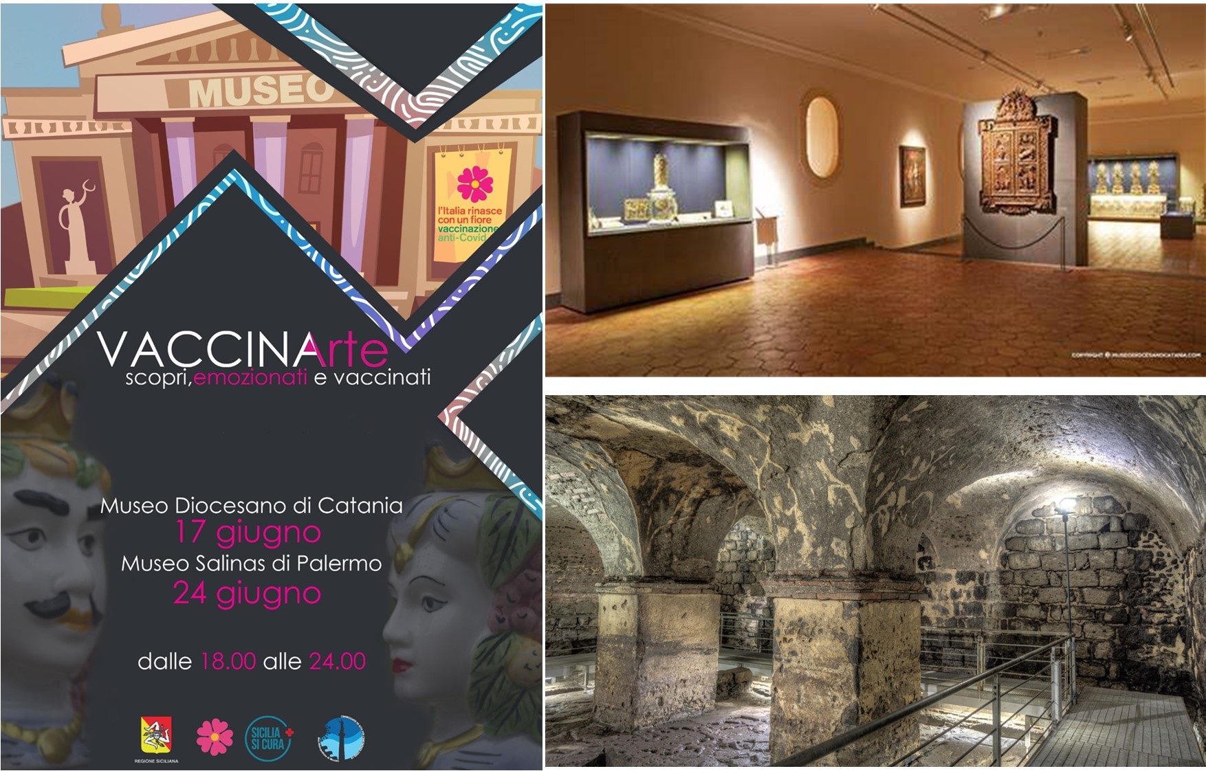 A Catania ci si vaccina al museo. Ecco l’iniziativa VaccinArte