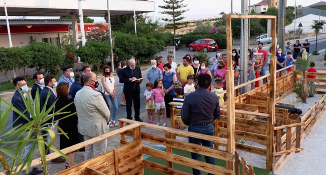 Inaugurato a Granieri parco giochi