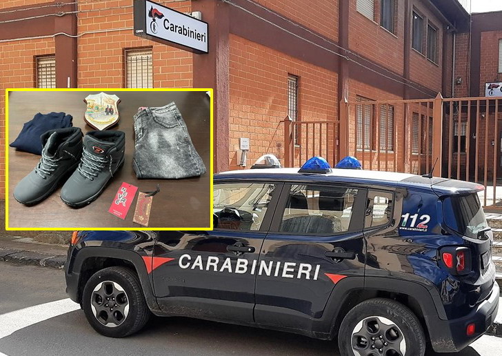 Grammichele: ruba costosi capi di vestiario, identificato e denunciato