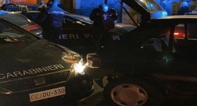 La folle notte di un pregiudicato catanese: rapina una prostituta e poi travolge Carabinieri: arrestato a Catania