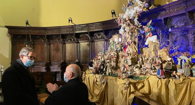 Catania, l’artigianato di scuola napoletana nel presepe dei padri Domenicani