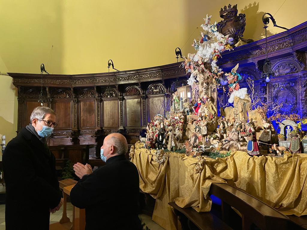 Catania, l’artigianato di scuola napoletana nel presepe dei padri Domenicani