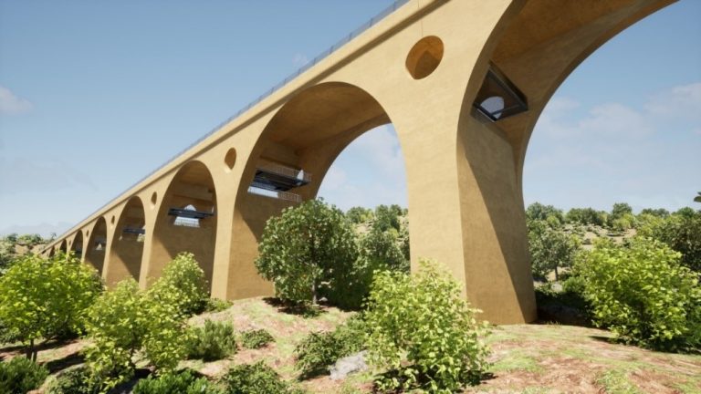 Al via la ricostruzione del nuovo viadotto della linea Caltagirone-Gela. Ecco in anteprima il rendering