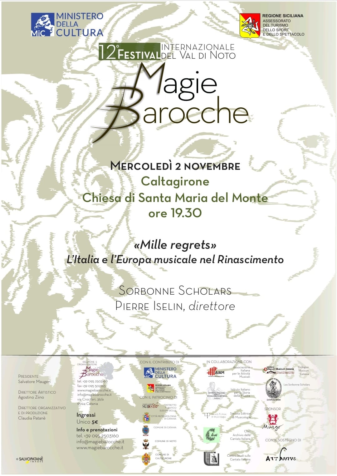 XII Festival internazionale del Val di Noto “Magie Barocche”: concerto a Caltagirone
