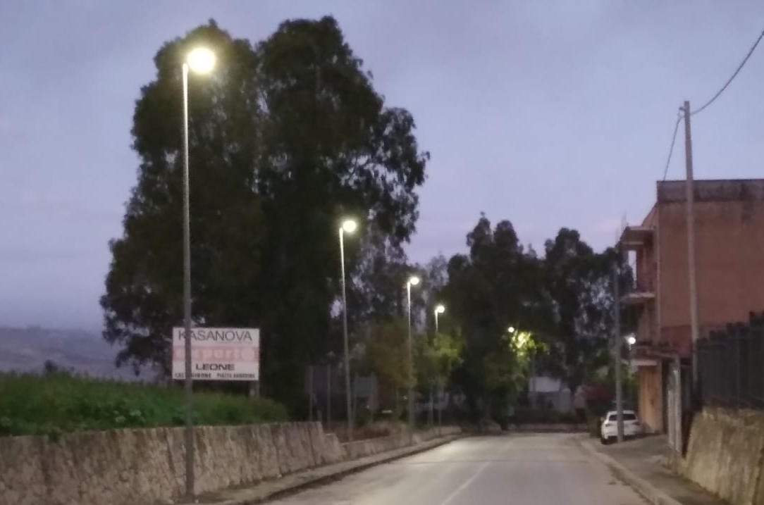 Nuovo impianto di illuminazione pubblica in tutta la città e nelle frazioni lavori iniziati