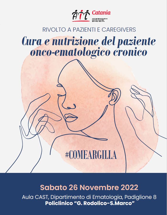 Paziente onco-ematologico cronico: focus di AIL Catania su cura e nutrizione