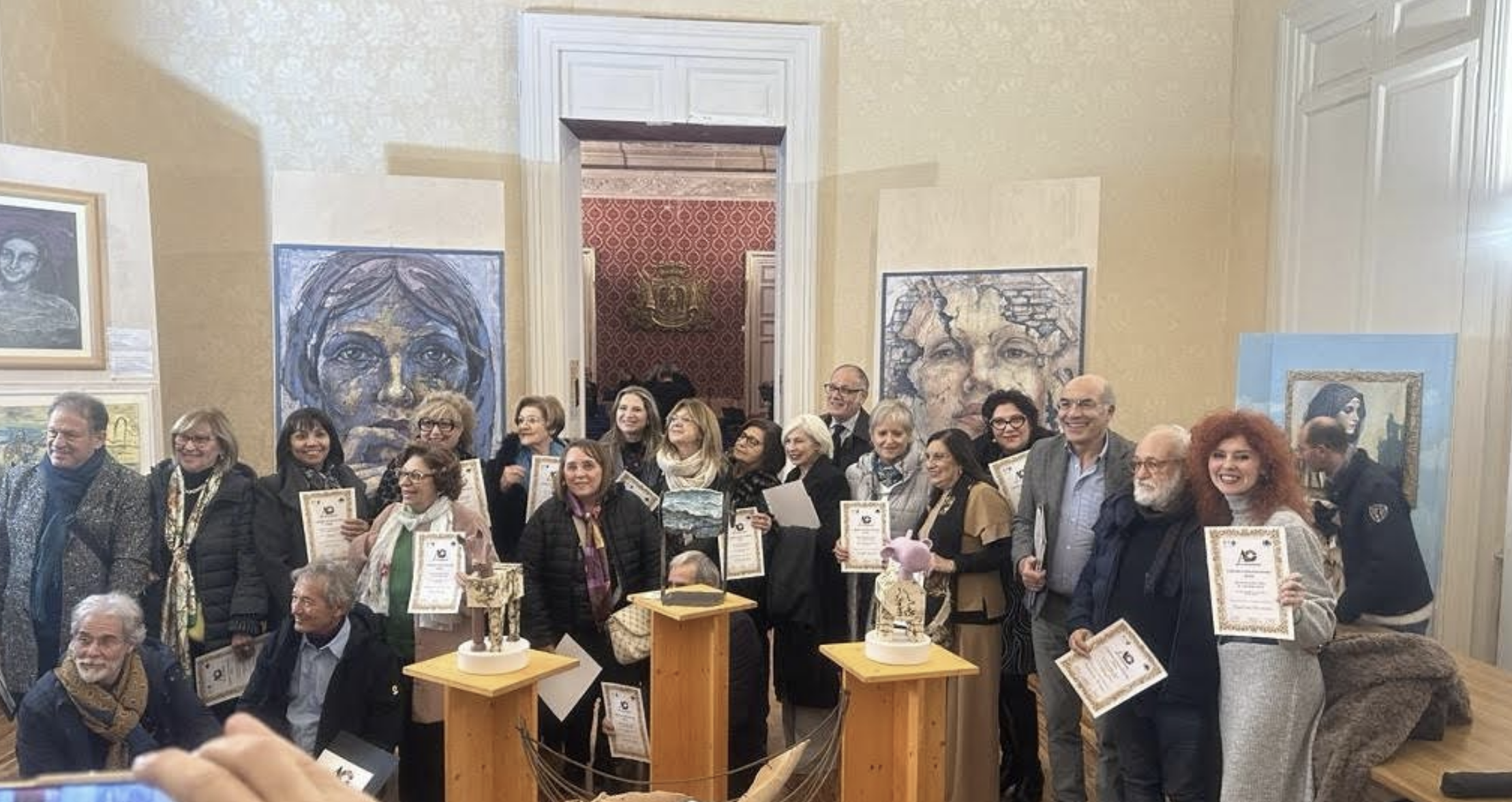 A Caltagirone la mostra internazionale di arte organizzata da Arteinsieme Comiso