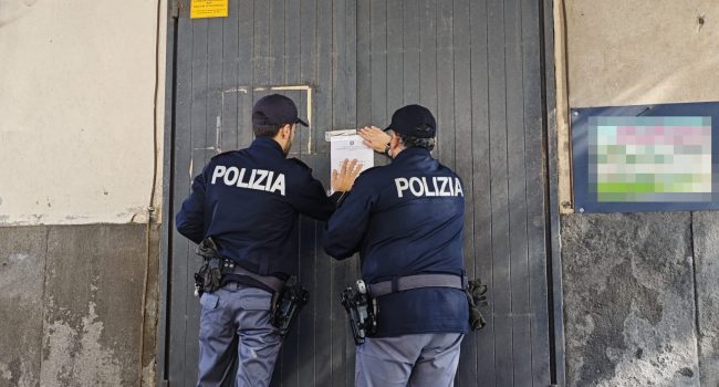 Da fuori circolo privato ma dentro era una sala giochi abusiva. Intervento della Polizia