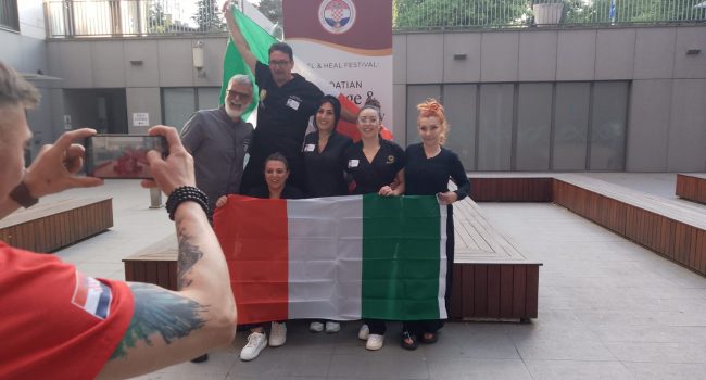 La calatina Marta Valchiusa ha vinto due masterclass al Campionato Ufficiale di Croazia del Massaggio e Terapia Manuale