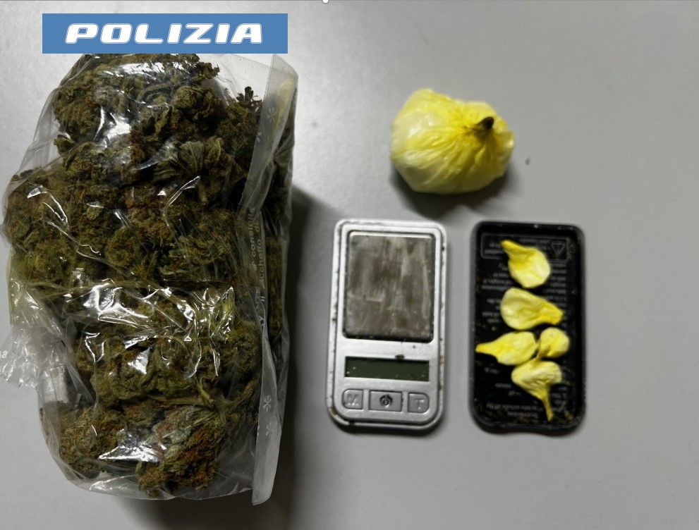 Trovato con la droga in casa: arrestato 41enne catanese per detenzione ai fini di spaccio di sostanze stupefacenti