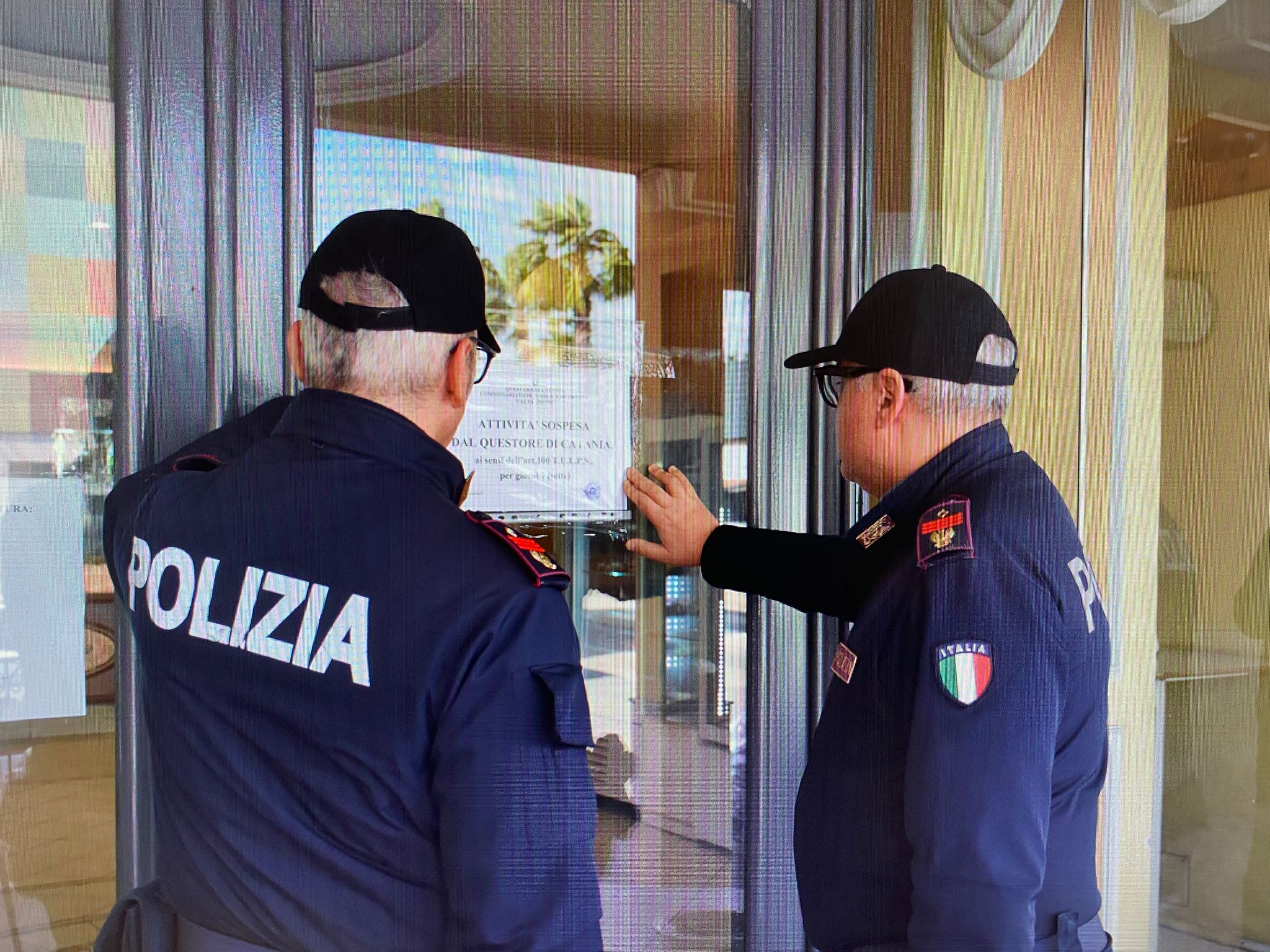 Sospesa dalla Polizia l’attività in un bar di Palagonia. Per 7 giorni perché ritrovo di pregiudicati