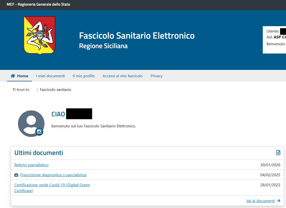 Donazione sangue, gli esami di laboratorio al Cannizzaro di Catania nel Fascicolo Sanitario Elettronico